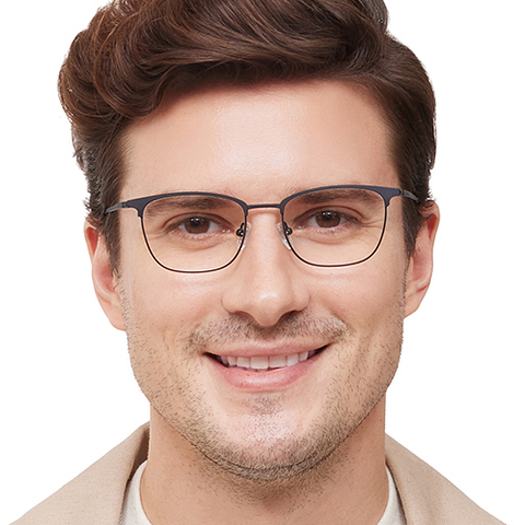 Lenskart Air Black Full Rim Rectangle right side