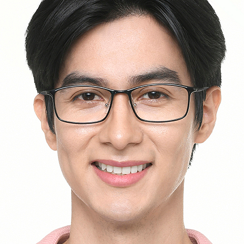 Lenskart Air Online Black Full Rim Rectangle left side