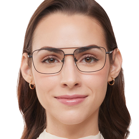 Lenskart Air Black Full Rim Square left side