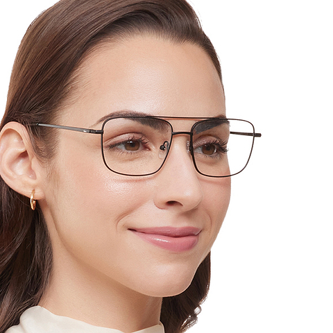 Lenskart Air Black Full Rim Square right side