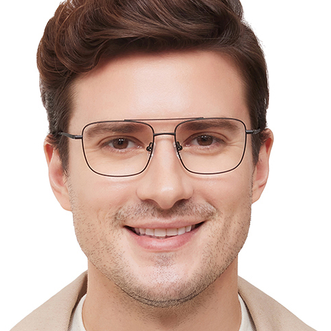 Lenskart Air Black Full Rim Square right side