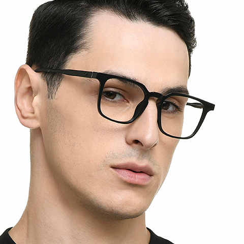 Lenskart Air Black Full Rim Square right side