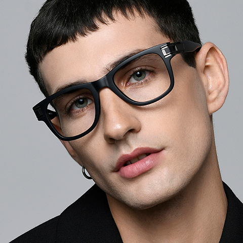 Lenskart Studio Online Black Full Rim Square right side