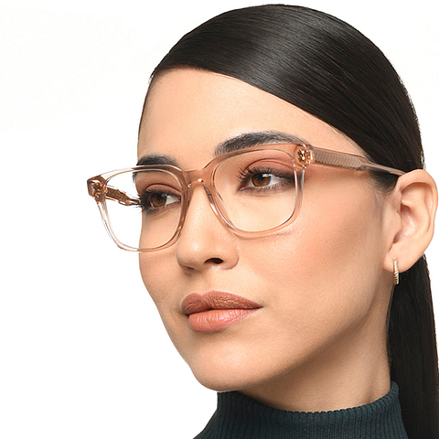 Lenskart Light Brown Full Rim Square right side