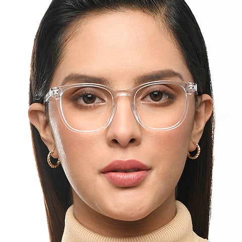 Lenskart Hustlr Crystal-Ace Full Rim Square left side