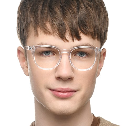 Lenskart Hustlr Crystal-Ace Full Rim Square left side