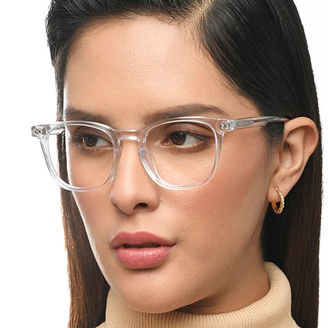 Lenskart Hustlr Crystal-Ace Full Rim Square left side