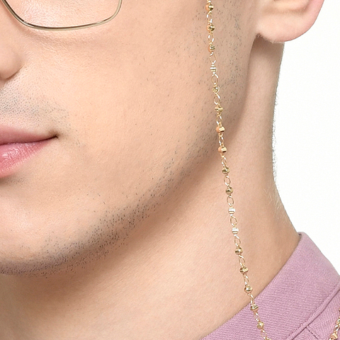 Lenskart STUDIO Gold Chain Lenskart LK A17657 Length-660 Width-11 mm right side Lenskart STUDIO Gold Chain Lenskart LK A17657 Length-660 Width-11 mm right side