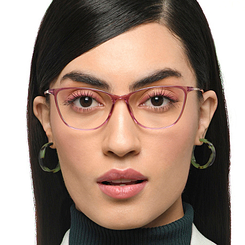 Lenskart Air Pink Full Rim Cat Eye right side