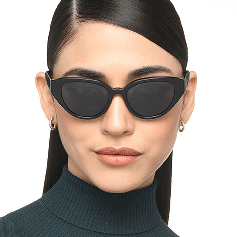 Lenskart Black Full Rim Cat Eye left side