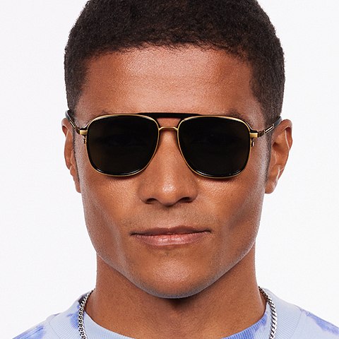 Lenskart Studio Online Black Full Rim Rectangle right side