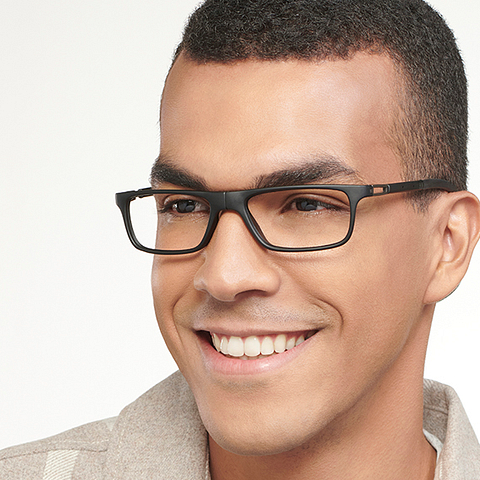 LENSKART PREMIUM READERS Black Black Full Rim Rectangle LENSKART PREMIUM READERS LP E13915 Only for 1 Prefitted Powers right side