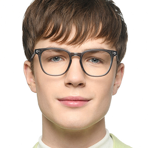 Lenskart Hustlr Graphite-Ace Full Rim Square left side