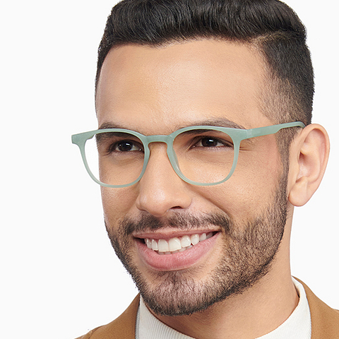 LENSKART BLU READERS Blue Light green Full Rim Square LENSKART BLU READERS LR E15615 Only for 2 Prefitted Powers left side LENSKART BLU READERS Blue Light green Full Rim Square LENSKART BLU READERS LR E15615 Only for 2 Prefitted Powers left side