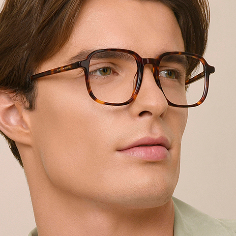 Le Petit Lunetier Tortoise Full Rim Square right side