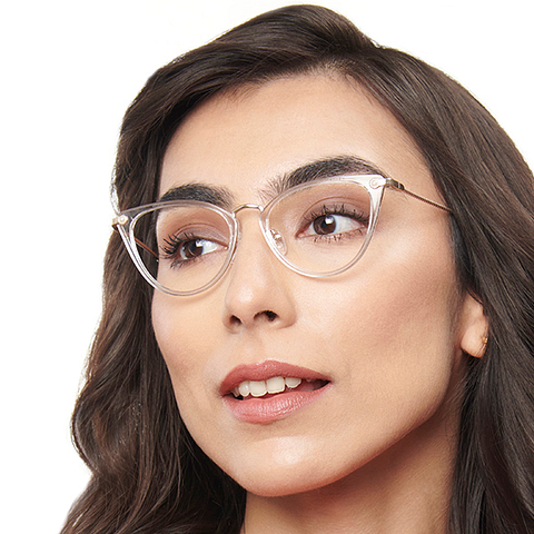 Lenskart Studio Online Crystal Transparent Full Rim Cat Eye right side Lenskart Studio Online Crystal Transparent Full Rim Cat Eye right side