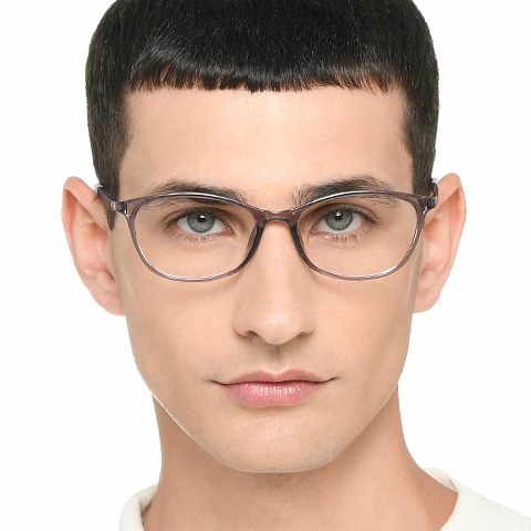 Lenskart Air Purple Transparent Full Rim Cat Eye left side Lenskart Air Purple Transparent Full Rim Cat Eye left side