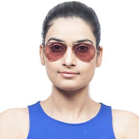 BRANDED Gold Full Rim Aviator right side BRANDED Gold Full Rim Aviator right side