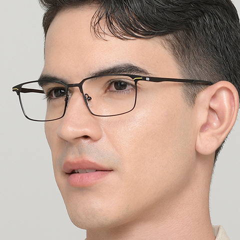 Vincent Chase Online Black Full Rim Rectangle right side