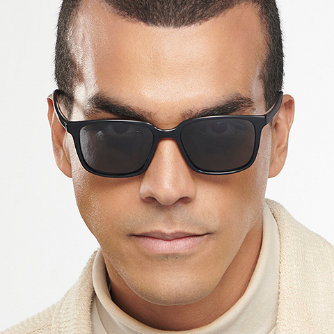 Vincent Chase Polarized Black Full Rim Square right side