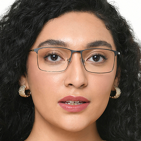 Vincent Chase Online Black Full Rim Rectangle left side