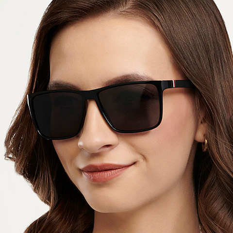 Vincent Chase Online Black Full Rim Square left side