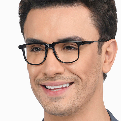 Vincent Chase Online Black Full Rim Square right side Vincent Chase Online Black Full Rim Square right side