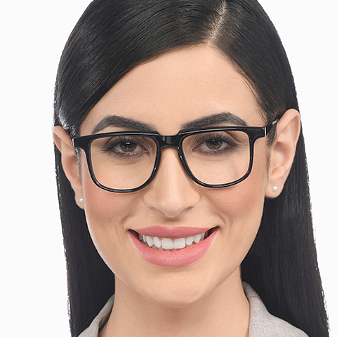Vincent Chase Online Black Full Rim Square left side Vincent Chase Online Black Full Rim Square left side