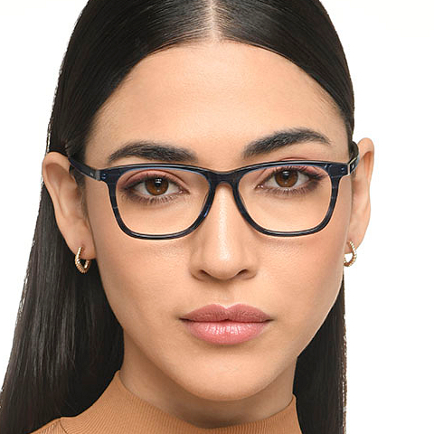 Vincent Chase Online Sky Blue Full Rim Rectangle right side