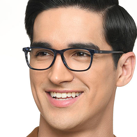 Vincent Chase Online Sky Blue Full Rim Rectangle right side