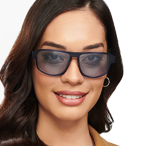 Vincent Chase Polarized Sky Blue Full Rim Square right side Vincent Chase Polarized Sky Blue Full Rim Square right side