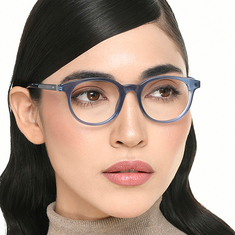 Vincent Chase Online Sky Blue Full Rim Round right side