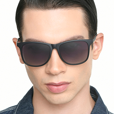 Buy Blue Gradient Black Full Rim Square Vincent Chase Style