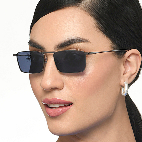 Vincent Chase Online Mid Gunmetal Full Rim Rectangle right side
