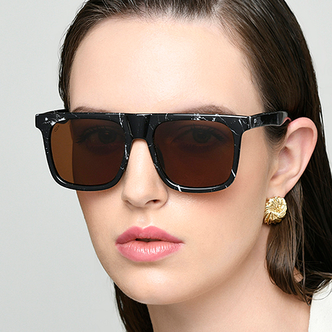 Vincent Chase Online Black Full Rim Square left side