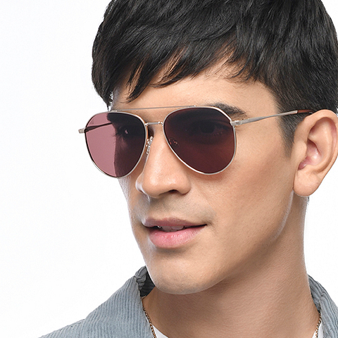 Vincent Chase Online Gold Full Rim Aviator left side Vincent Chase Online Gold Full Rim Aviator left side