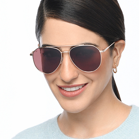 Vincent Chase Online Gold Full Rim Aviator left side Vincent Chase Online Gold Full Rim Aviator left side