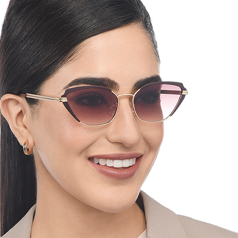 Vincent Chase Online Gold Full Rim Cat Eye right side Vincent Chase Online Gold Full Rim Cat Eye right side