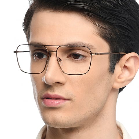Vincent Chase Dark Brown Full Rim Square right side