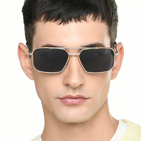 Vincent Chase Online Gold Full Rim Rectangle right side