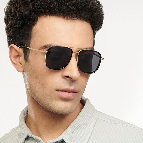 Vincent Chase Online Black Full Rim Rectangle left side Vincent Chase Online Black Full Rim Rectangle left side