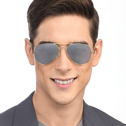 Vincent Chase Online Gold Full Rim Aviator right side