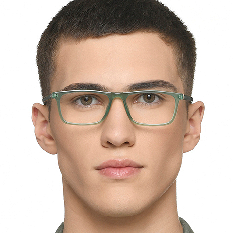 Vincent Chase Online Green Full Rim Rectangle left side