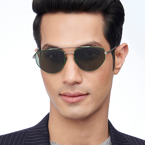 Vincent Chase Online Green Full Rim Aviator right side Vincent Chase Online Green Full Rim Aviator right side
