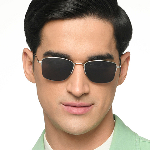 Vincent Chase Online Silver Half Rim Rectangle right side Vincent Chase Online Silver Half Rim Rectangle right side