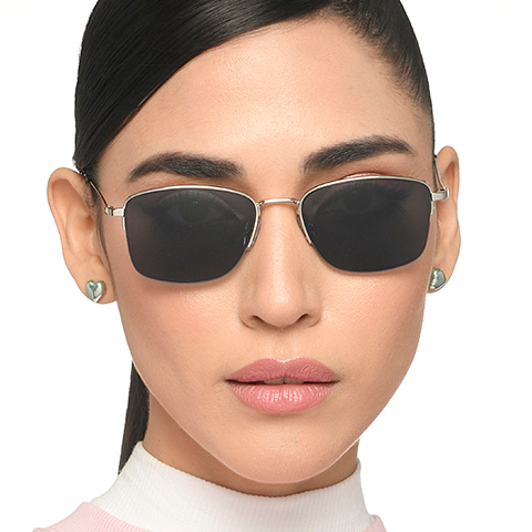 Vincent Chase Online Silver Half Rim Rectangle left side Vincent Chase Online Silver Half Rim Rectangle left side