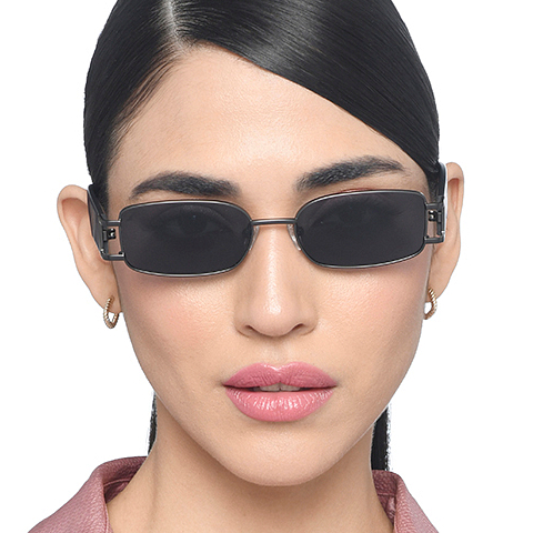 فينسنت تشيس أونلاين ميد غونميتال حافة كاملة المستطيل right side