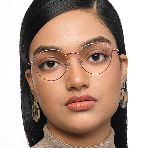 Vincent Chase Online Pink Full Rim Round right side