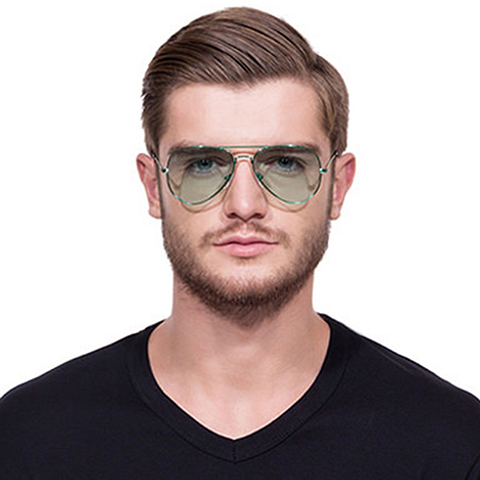 Vincent Chase Online Green Full Rim Aviator right side Vincent Chase Online Green Full Rim Aviator right side