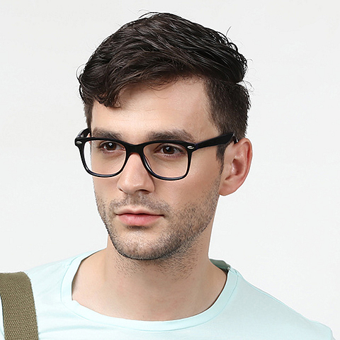 Vincent Chase Online Black Blue Full Rim Square left side Vincent Chase Online Black Blue Full Rim Square left side